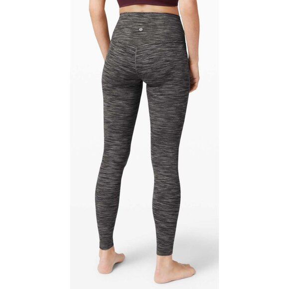 Lululemon Align Pant 28" Nulu In Wee Are From Space Dark Carbon Ice Grey - Picture 2 of 6